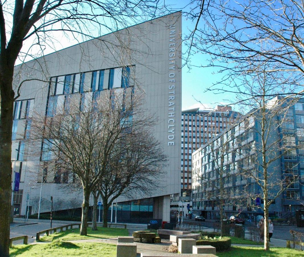Fabulous Stylish Flat In Merchant City & Free Secure Parking Glasgow Exterior photo